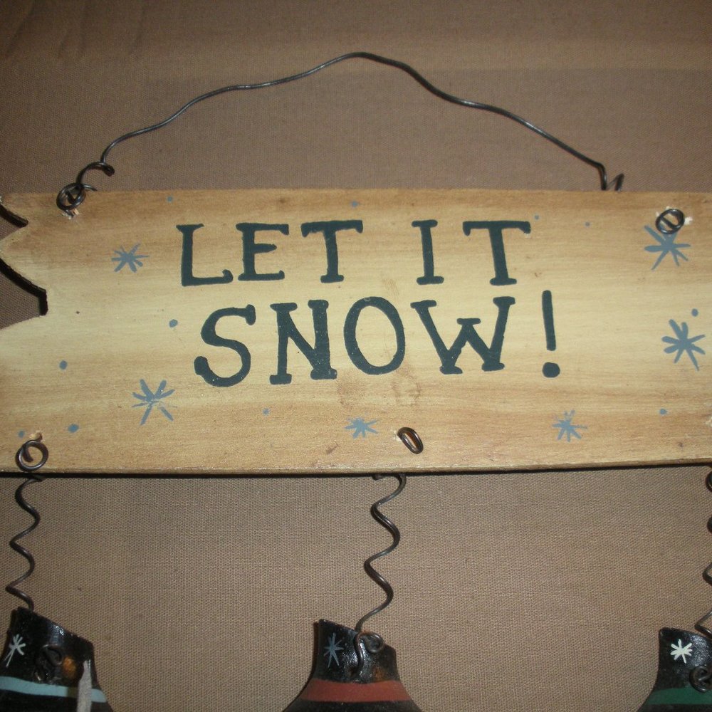 Let It Snow Sign